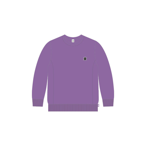 SMALL OG LABEL CREW SWEAT LIGHT PURPLE
