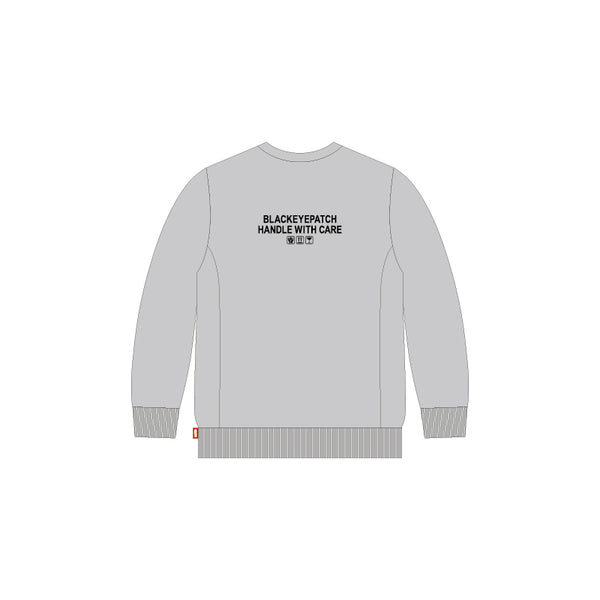 MOSAIC HWC CREW SWEAT HEATHER GRAY