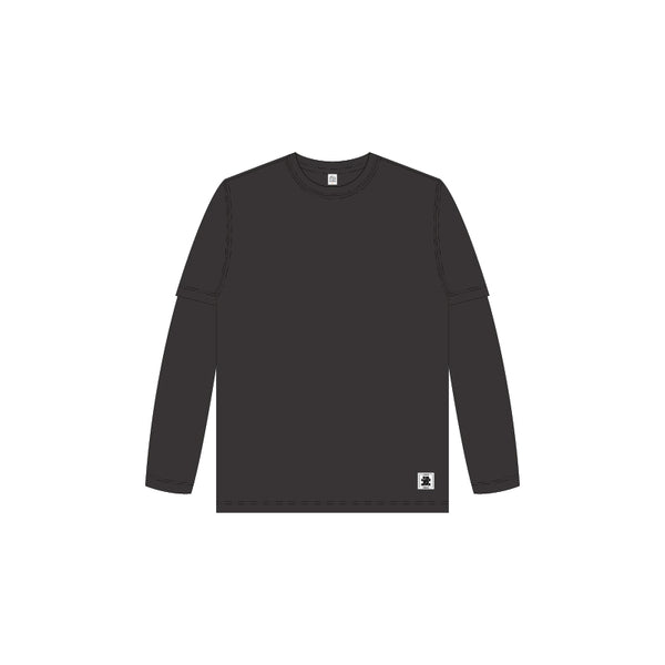FADED LAYERED HEAVYWEIGHT L/S TEE