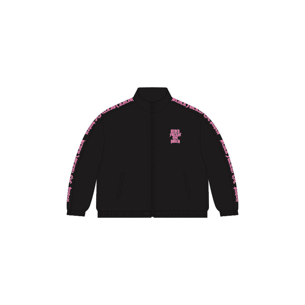OE BFEP TRACK JACKET BLACK/PINK