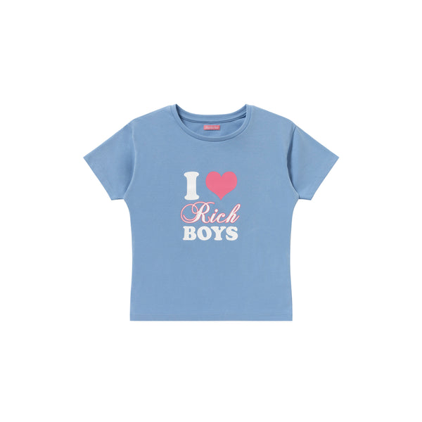 RICH BOYS BABY TEE BABY BLUE