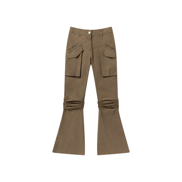 ARMY STENCIL CARGO PANTS OLIVE