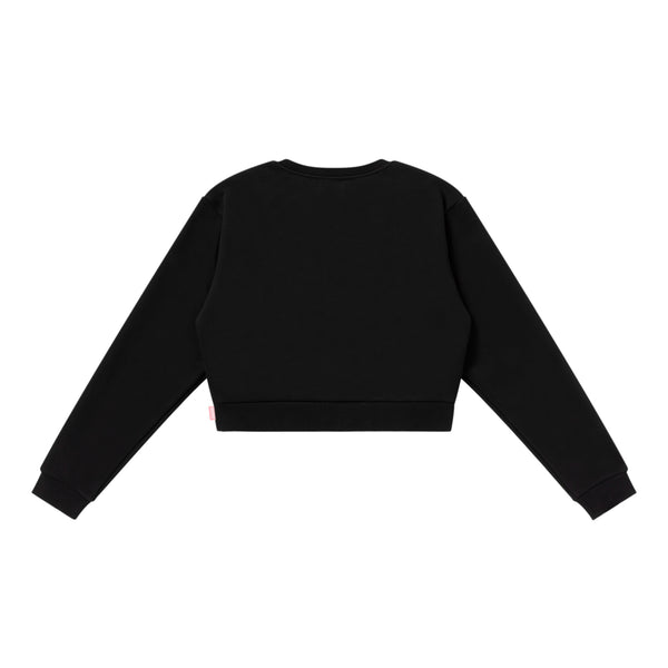 DEVIL GIRL CREW SWEAT BLACK