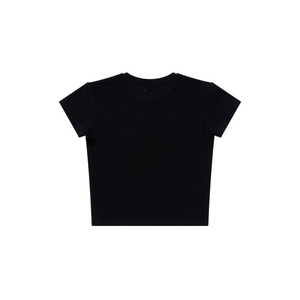 BIG WHEELS BABY TEE BLACK