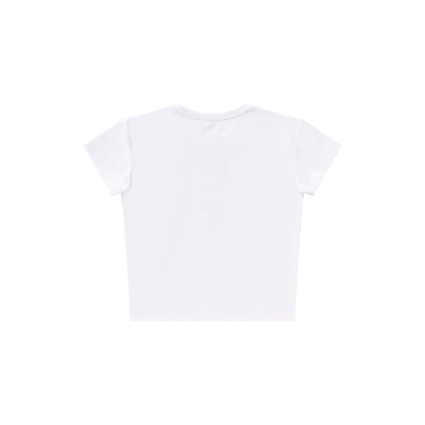 STYLE SCRIPT BABY TEE WHITE