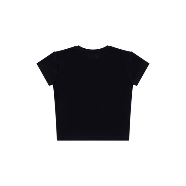 STYLE SCRIPT BABY TEE BLACK