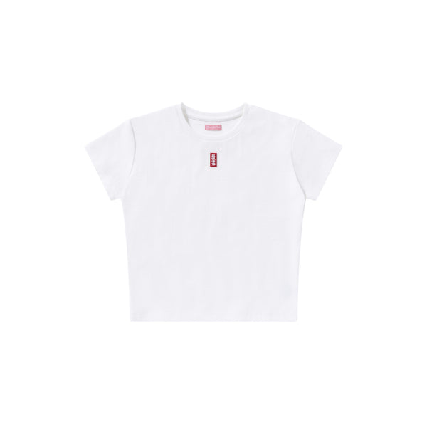 SMALL HWC BABY TEE WHITE