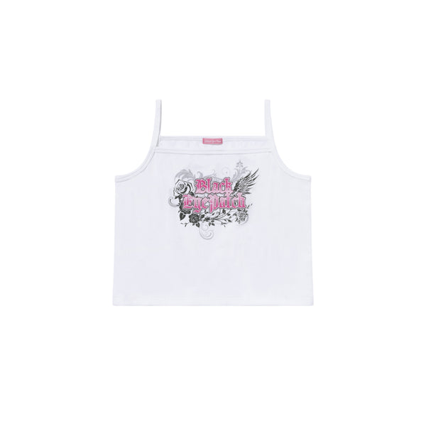 ROSES AND WINGS CAMISOLE WHITE