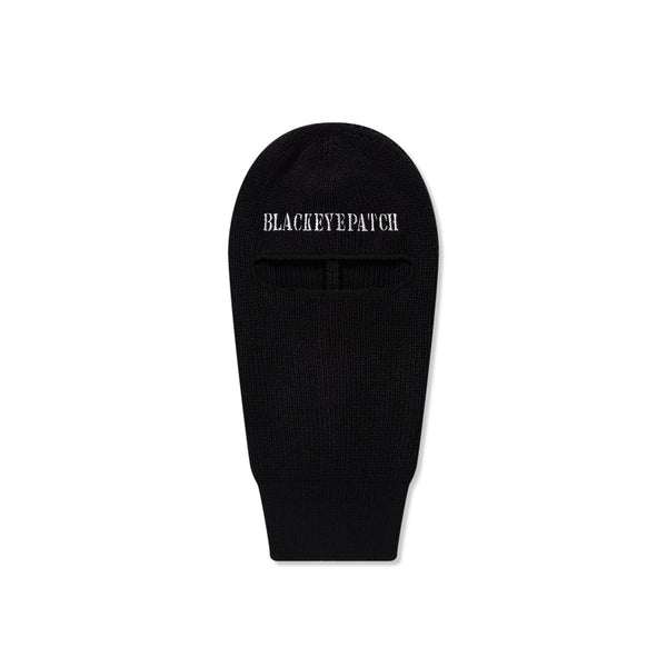 STENCIL LOGO BALACLAVA BLACK