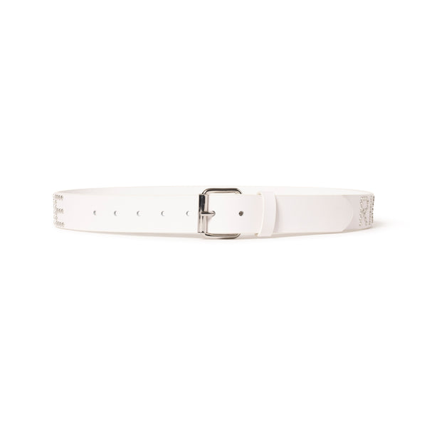 COMMITMENT STUDDED LEATHER BELT