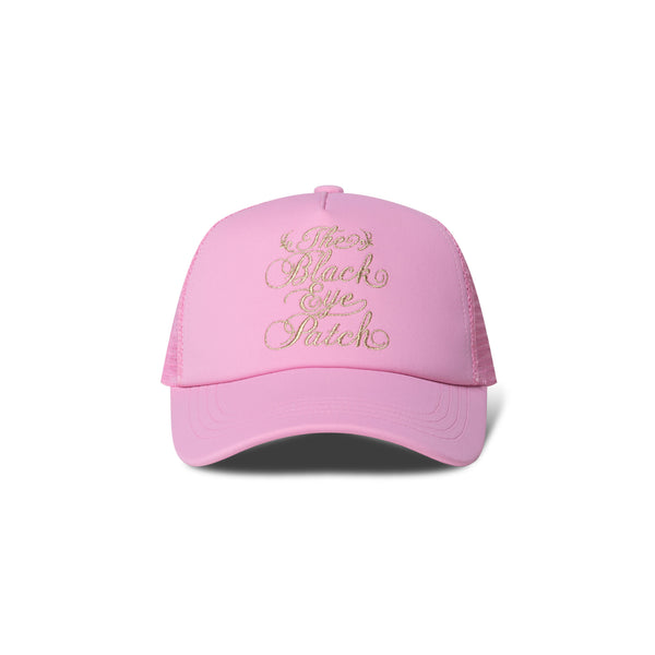 SCRIPT LOGO MESH CAP PINK