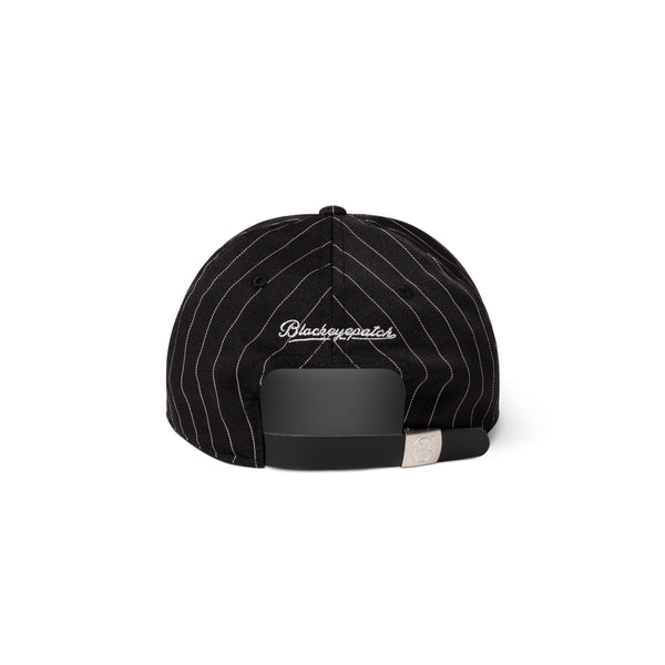 STRIPED B EMBLEM CAP