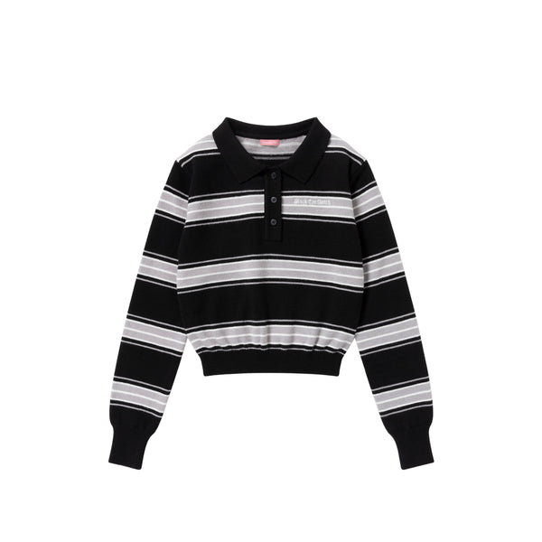 WESTSIDE L/S KNIT POLO