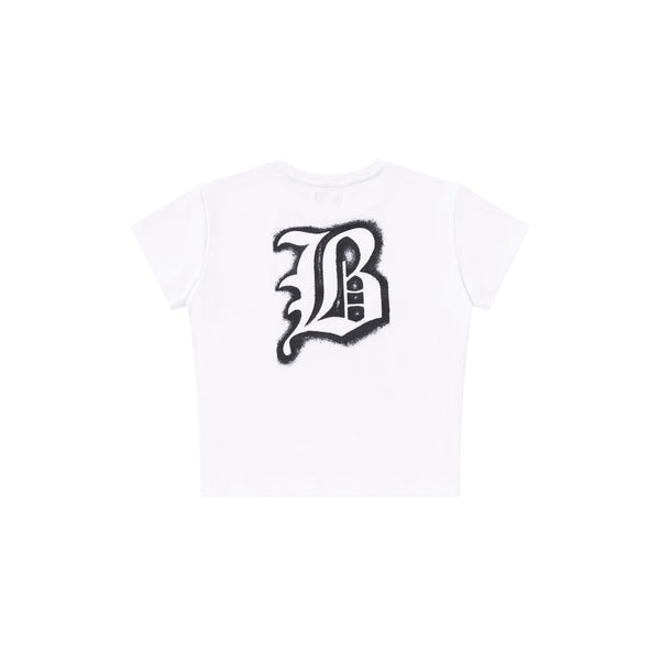 ALL CITY O.E. SPRAYED BABY TEE WHITE