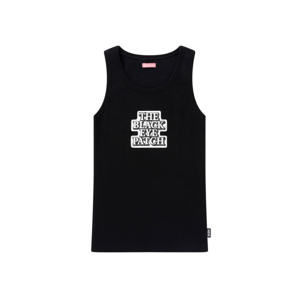 OG LABEL RIBBED TANK BLACK