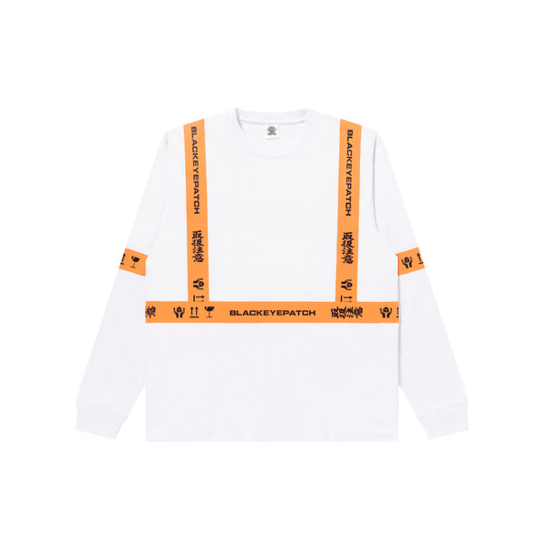 SAFETY L/S TEE WHITE