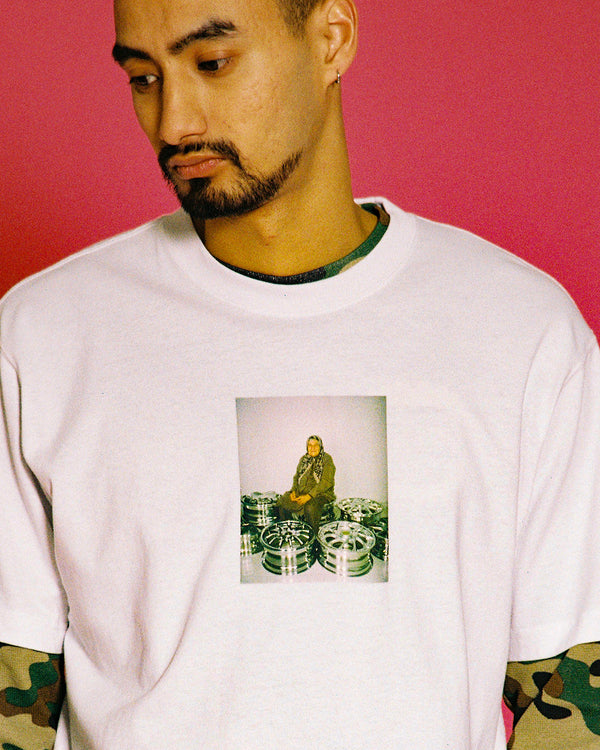 CES XC WHEELS PHOTO TEE BLACK