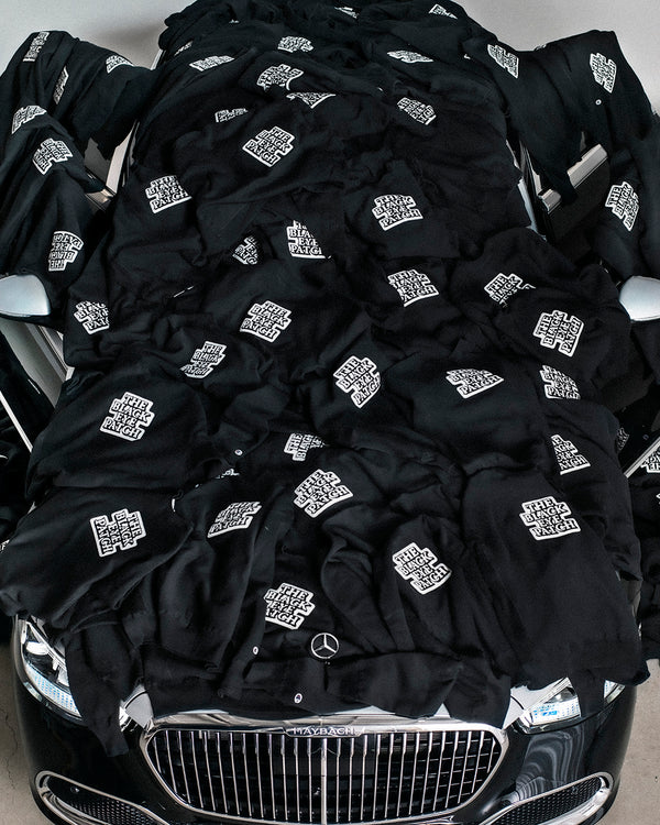 CHAMPION OG LABEL CREW SWEAT BLACK