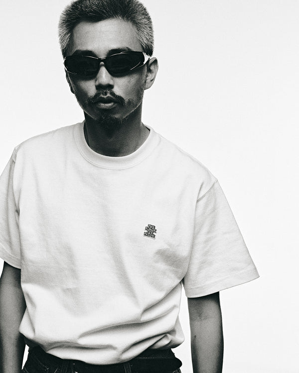 SMALL OG LABEL TEE WHITE