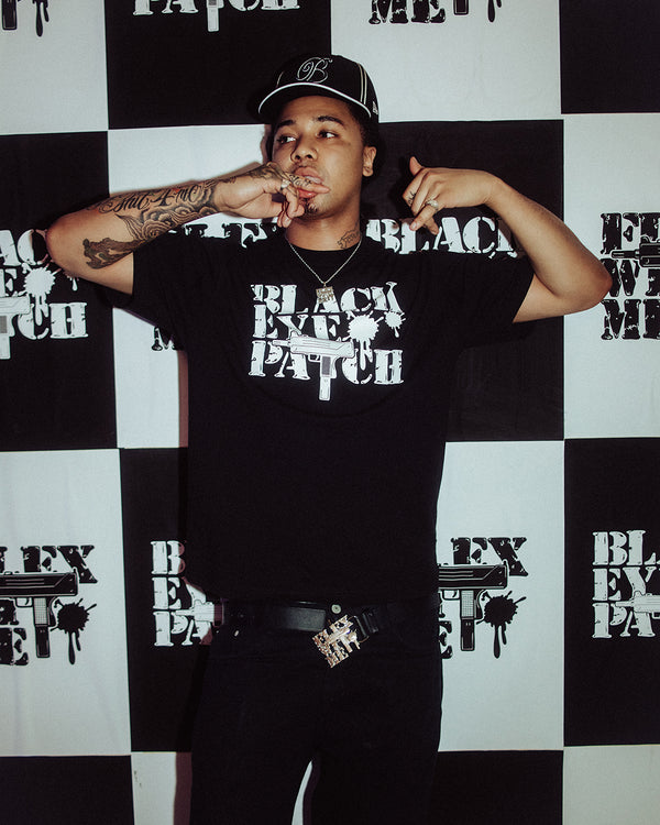 FWM YOKO LOGO TEE BLACK