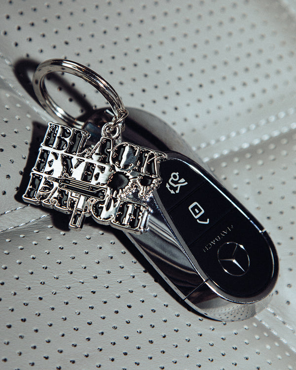FWM YOKO LOGO KEYCHAIN SILVER