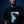 JIRO KONAMI CROW PHOTO TEE BLACK