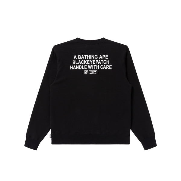 BEP x BAPE CREWNECK SWEAT BLACK