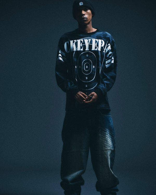 BODY TARGET L/S TEE BLACK