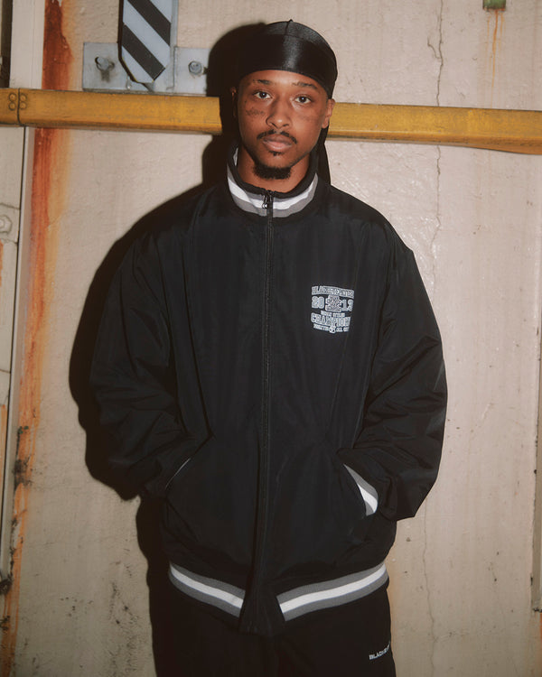 CHAMPIONS NYLON JACKET BLACK