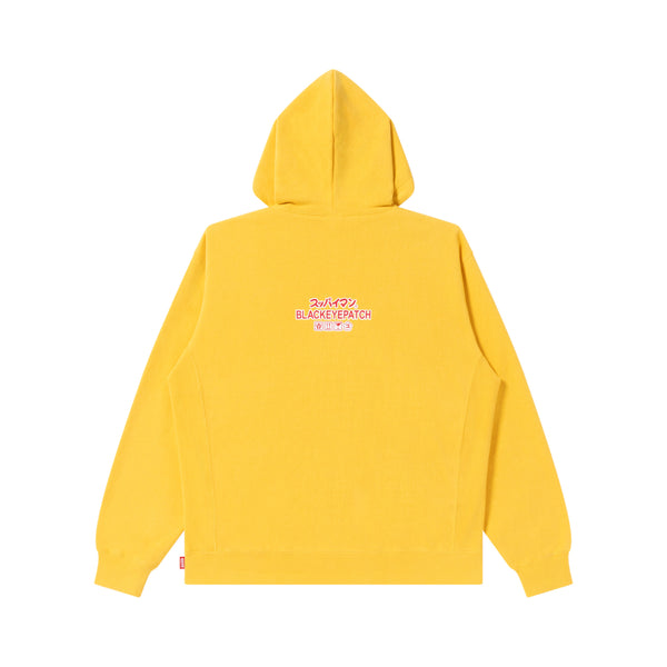 SUPPAIMAN OG LABEL HOODIE YELLOW