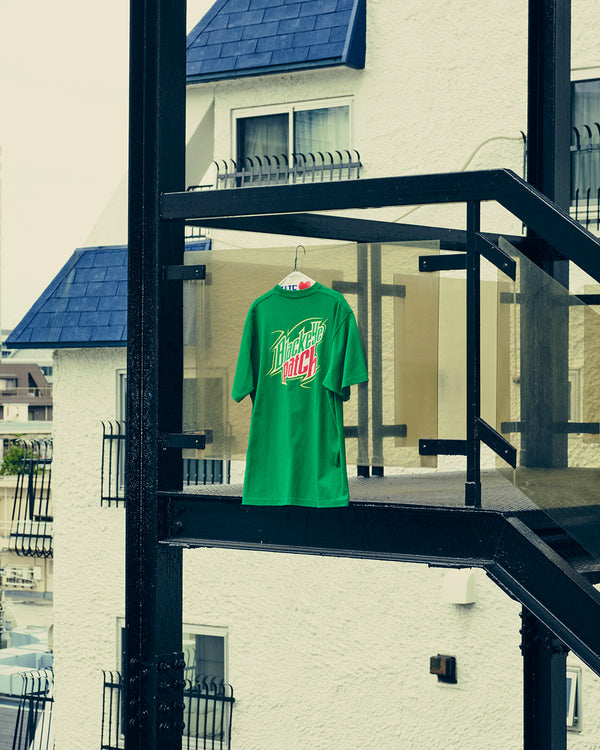 EXTREME SODA LOGO TEE GREEN