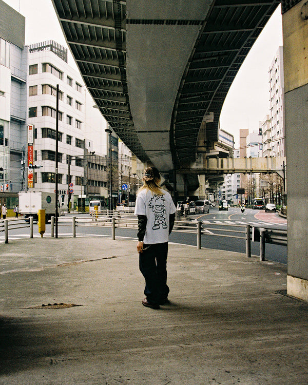 FLIP OFF BOY TEE WHITE
