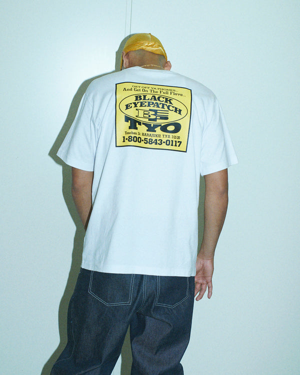 FULL FLAVA TEE WHITE