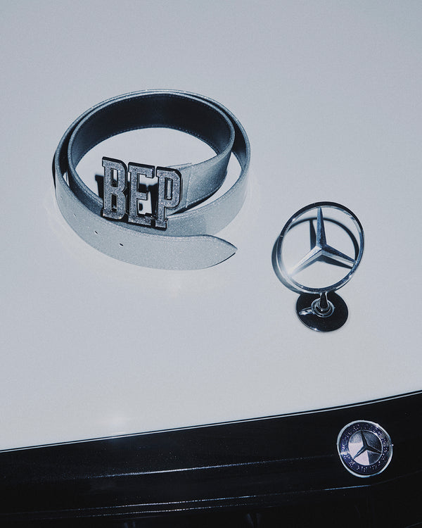 GLITTERED LETTERS BELT