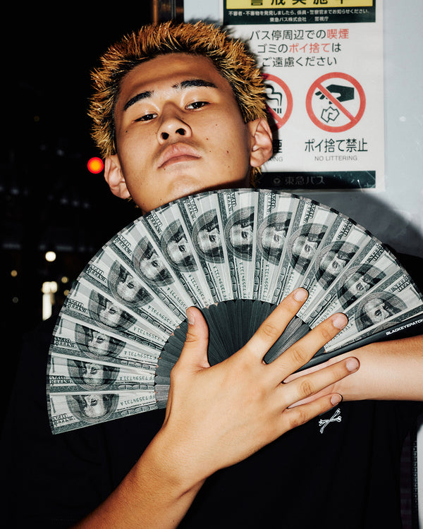HUNDRED BILLS HAND FAN