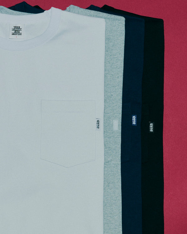 HWC HEAVYWEIGHT POCKET TEE WHITE