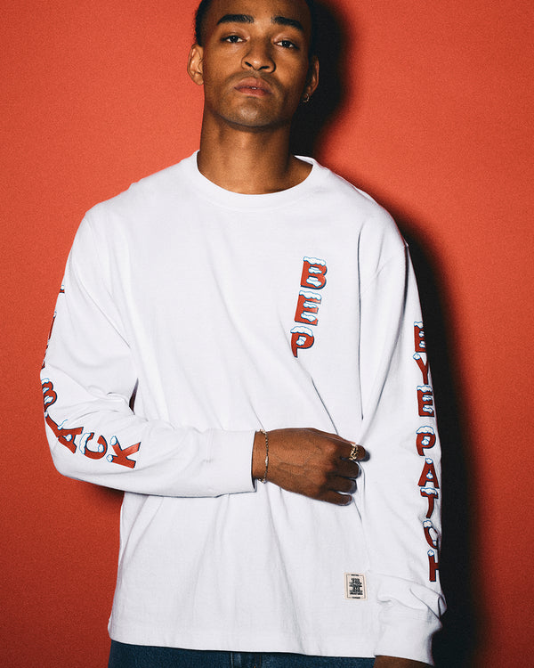 ICE COLD LETTERS Long Sleeve T-Shirt