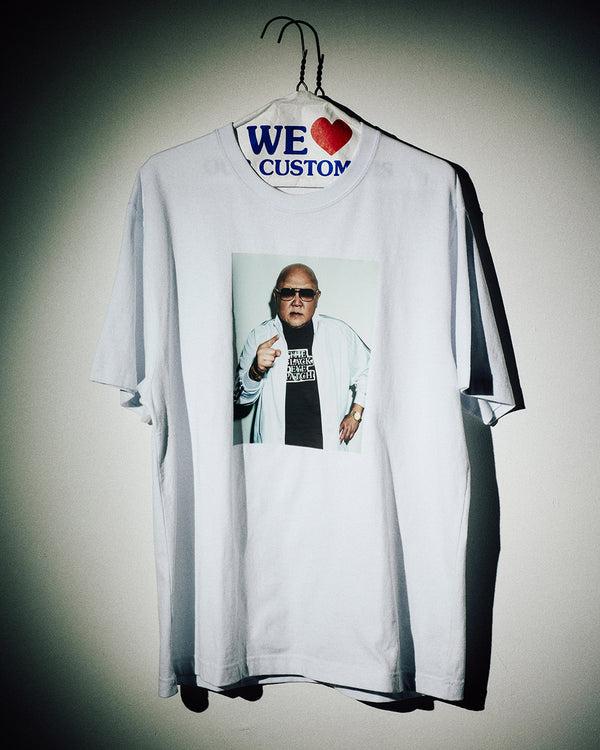 KENICHIRO IWAHASHI PHOTO TEE WHITE