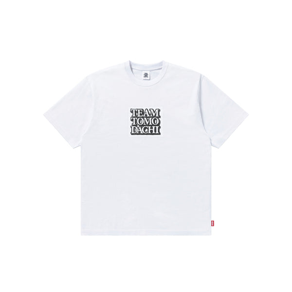 TEAM TOMODACHI LABEL TEE WHITE