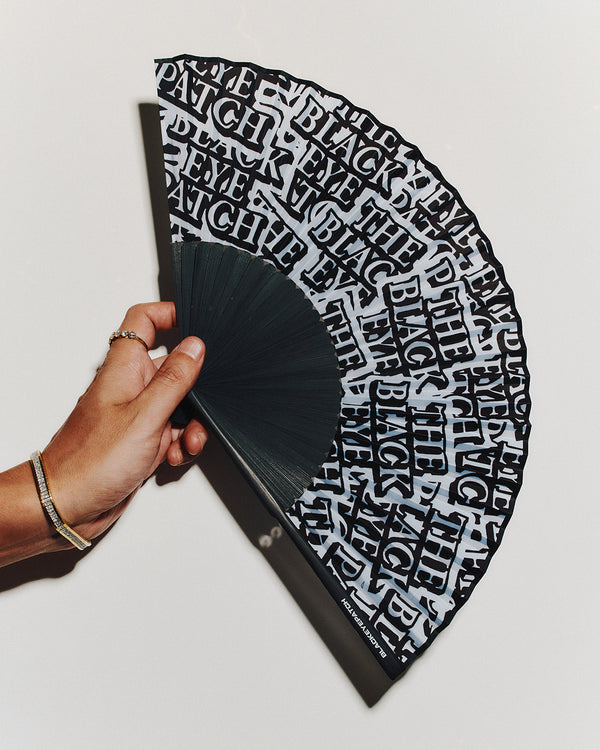 OG LABEL COVERED HAND FAN