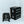 OG LABEL FOLDING CONTAINER BLACK