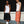 OG LABEL WASHED CARGO BAGGY SHORTS BLACK