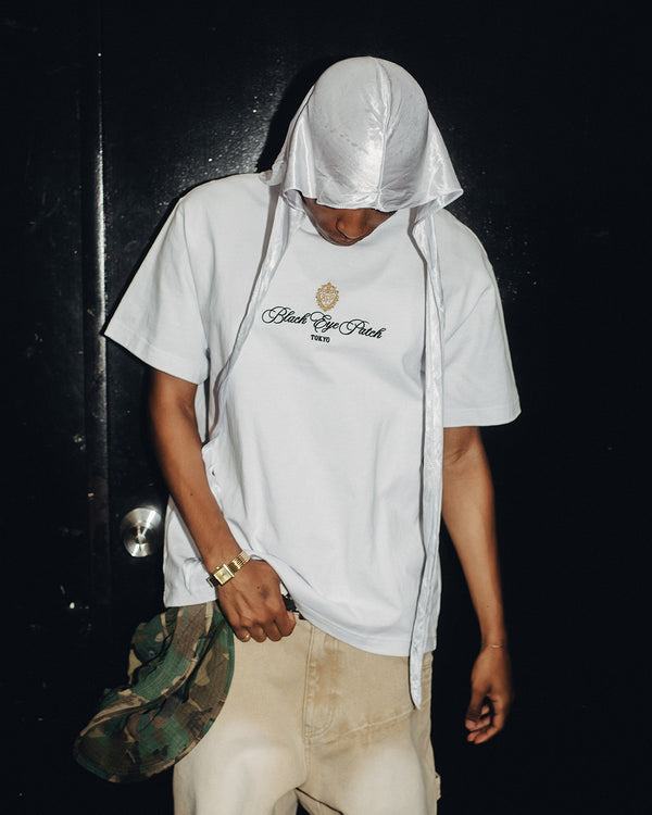 ROYAL SUITE LOGO HEAVYWEIGHT TEE NAVY