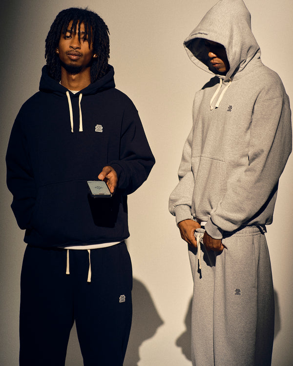 Small OG Label Heavyweight Sweatpants Heather Gray