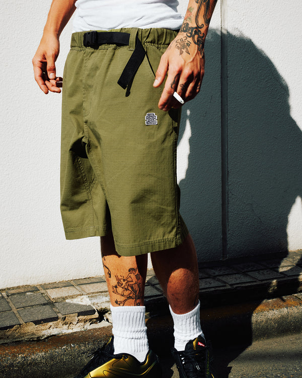 SMALL OG RIPSTOP WEBBING SHORTS OLIVE