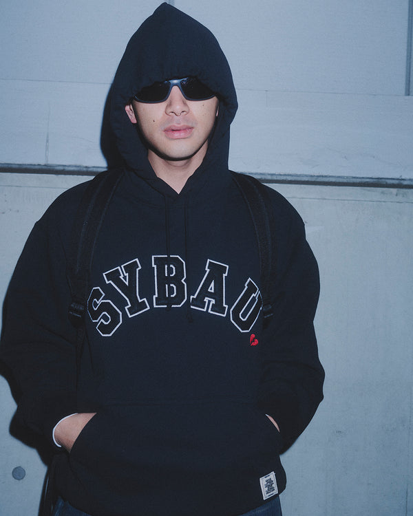 SYBAU COLLEGE HOODIE BLACK