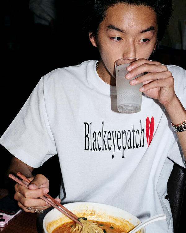 SYBAU HEARTBREAK TEE BLACK