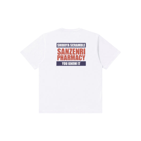 SANZENRI PHARMACY TEE WHITE