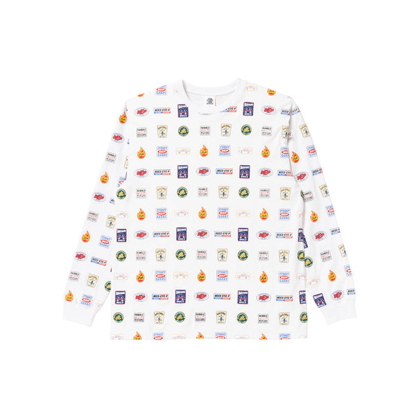 LOGOS L/S TEE WHITE