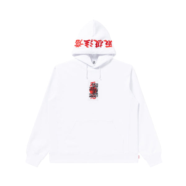 BlackEyePatch x LBWK HOODIE WHITE